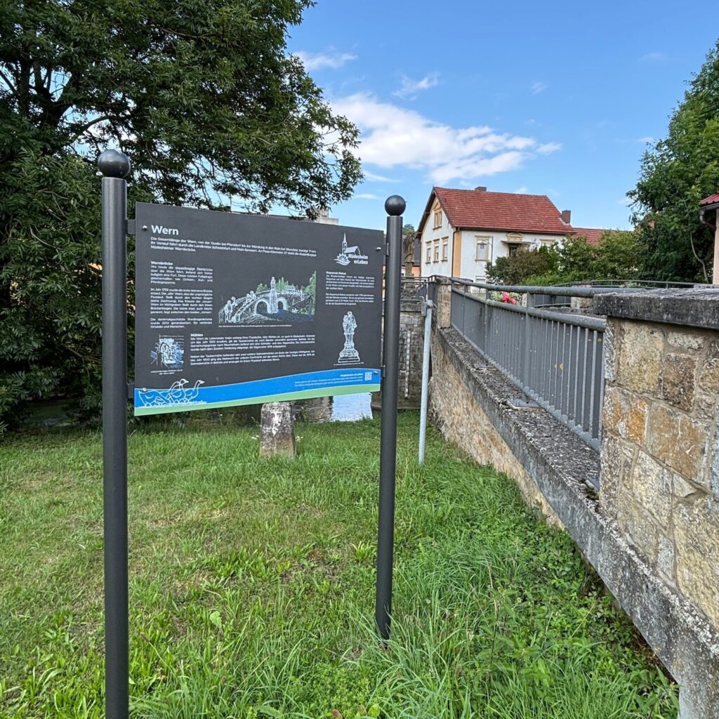 Projektumsetzung Müdesheim erLeben - Informationstafel